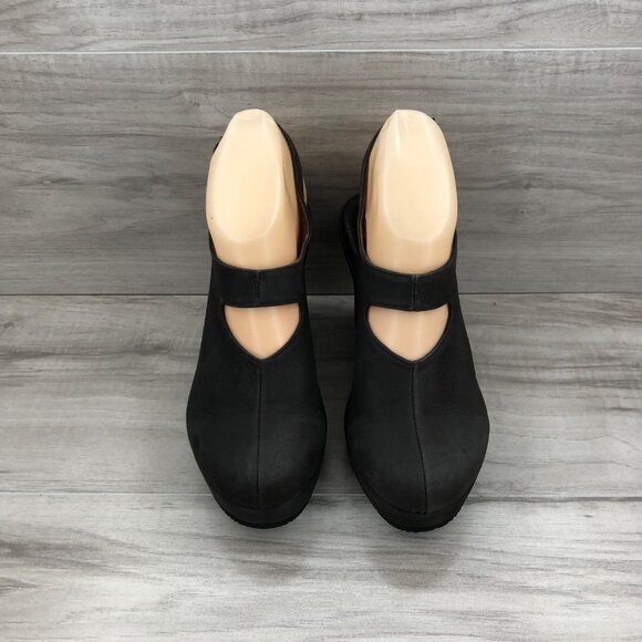 Cordani Calsature Wedge Women's EU 37 Chocolate Brown Nubuck Leather Heels - Picture 6 of 11